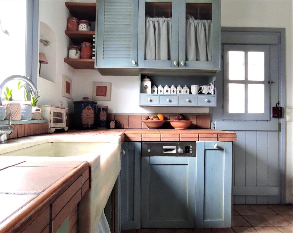 C & C _ Cycladic House With Endless Sea View Villa แอร์มูโปลี ภายนอก รูปภาพ