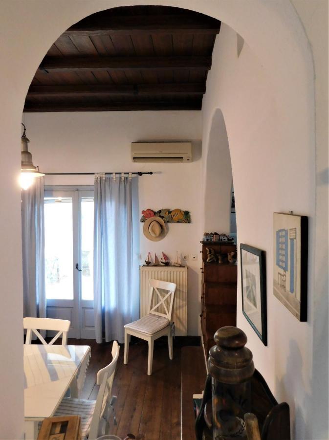 C & C _ Cycladic House With Endless Sea View Villa แอร์มูโปลี ภายนอก รูปภาพ