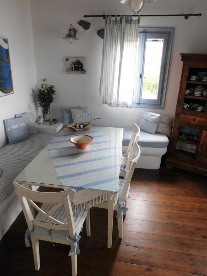 C & C _ Cycladic House With Endless Sea View Villa แอร์มูโปลี ภายนอก รูปภาพ